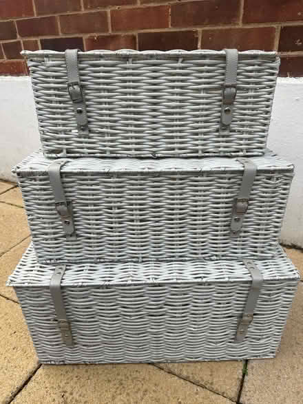 Photo of free Wicker Style Storage/Hampers 3 Sizes (Kings Langley WD4) #4