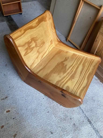 Photo of free Pine low chair (Burnham, Bucks) #1