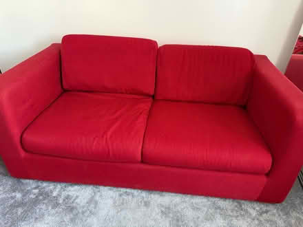 Photo of free Sofa - Habitat red corner sofa. (Southsea PO4) #2