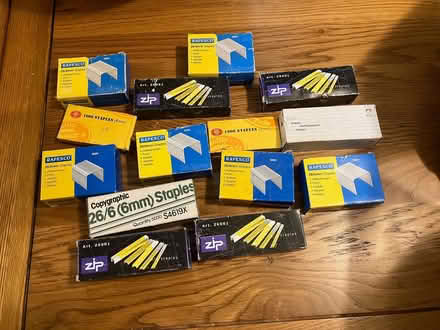 Photo of free Staples 26/6mm 10s of 1000s of them (Everton SG19) #1