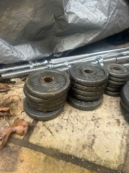 Photo of free Free weights, bars & battlerope (London SW19) #2