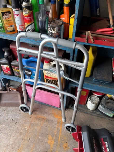 Photo of free Walker and commode (Drexel Hill) #1