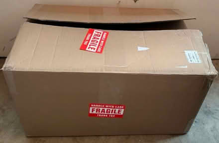Photo of free Large Cardboard Box (Redwood City) #1