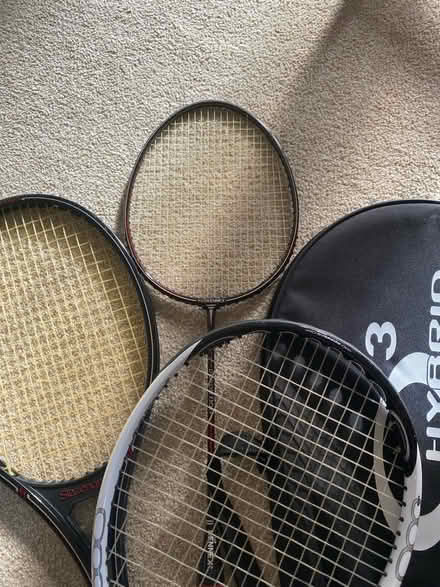 Photo of free Collection of rackets (WR15 Leigh Sinton) #4
