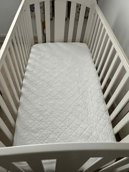 Photo of free white cot (M22) #1