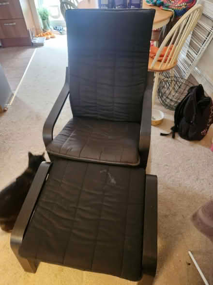 Photo of free Armchair & footstool (Filton Park BS7) #1