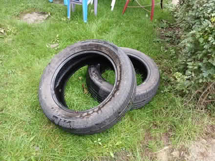 Photo of free 2 tyres (Henley in Arden B95) #1
