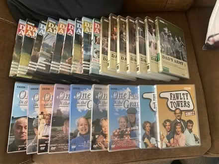 Photo of free DVD's - Dad's Army, One Foot in the Grave, Fawlty Towers (Stone Cross BN23) #1