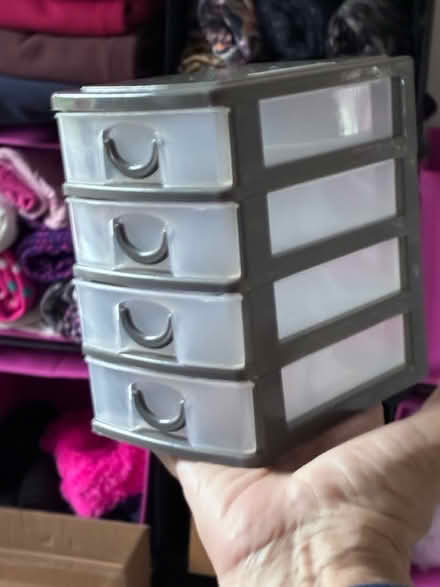Photo of free Small stacking drawers x9 (LE67 Bagworth) #2