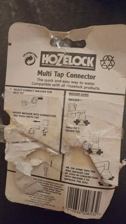 Photo of free Unused multi tap connector (stroud green N4) #2