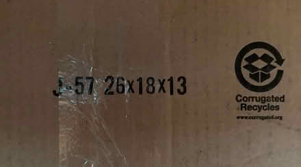 Photo of free Large Cardboard Box (Redwood City) #2