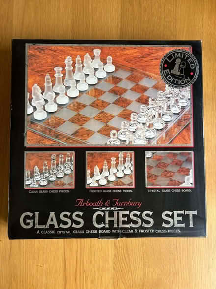 Photo of free Glass chess set (Shelton Lock DE24) #1