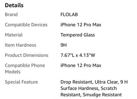 Photo of free FLO Lab iPhone 12 Pro Max Protector (Gerrard/Main) #3
