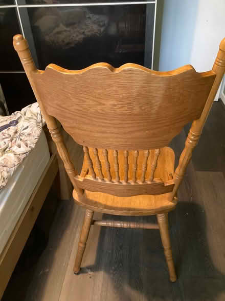 Photo of free Wooden Chair (Queens Park BH8) #2