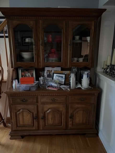 Photo of free Solid Oak Hutch (South Nashua) #1