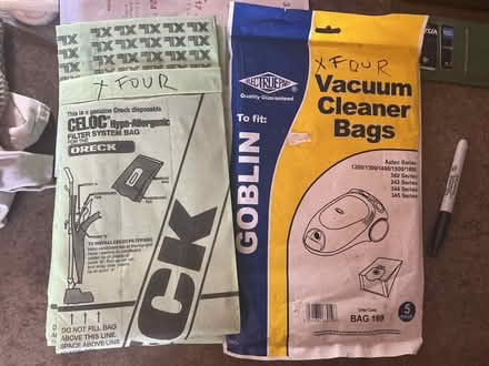 Photo of free Vacuum cleaner bags (Malvern Link WR13) #1
