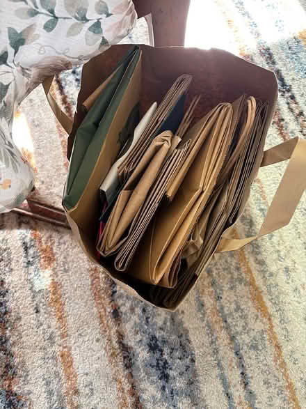 Photo of free Bag of paper bags (Drexel Hill) #1