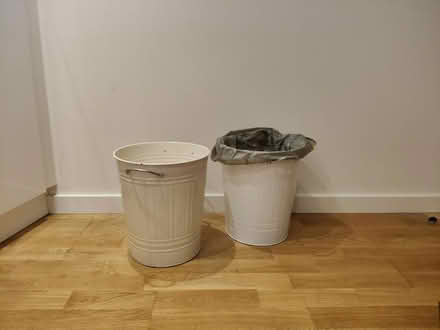 Photo of free 2 ikea cream bins (Marylebone W1U) #1