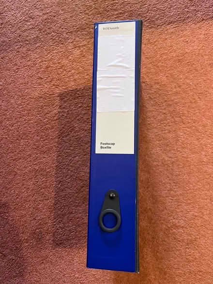 Photo of free Blue boxfile (Sonning RG4) #1