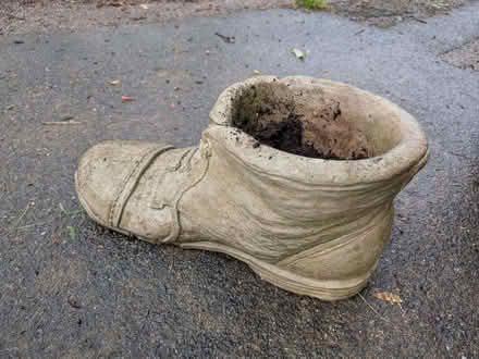 Photo of free Boot-shaped flower pot (Walsworth SG4) #1