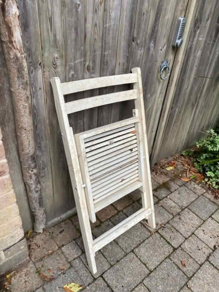 Photo of free Folding chair (Broadfield. Crawley RH11) #1