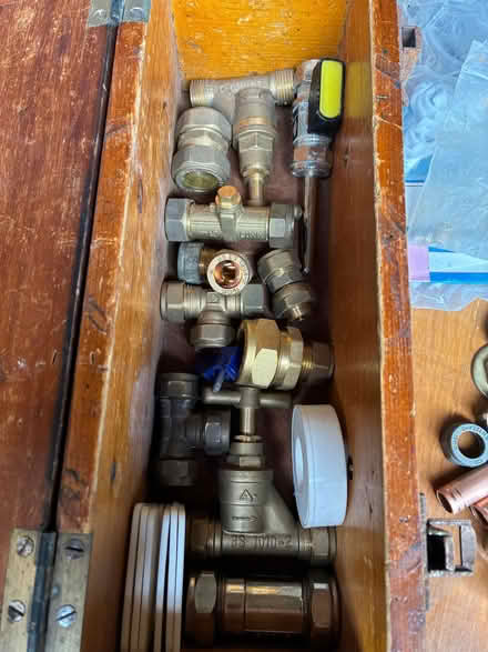 Photo of free Brass-plumbing-fittings-and sundry-bits (Harrogate HG1) #1
