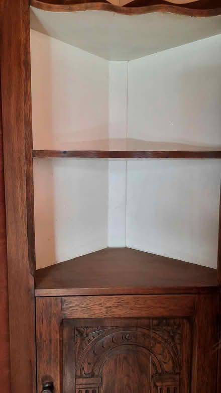 Photo of free Corner cupboard and shelves (Farlow DY14) #2