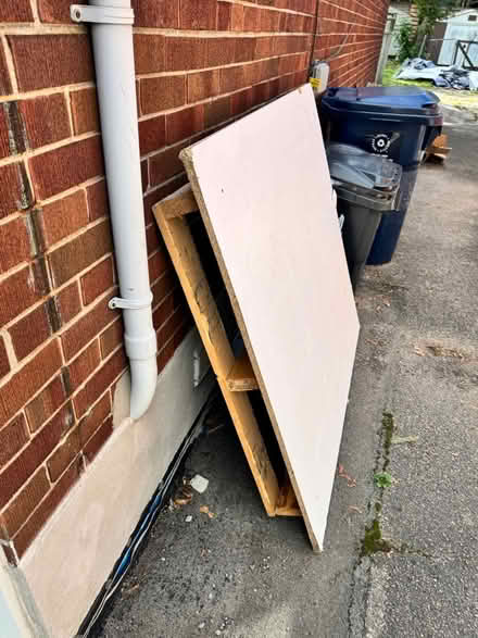 Photo of free 3 large wooden pallets (Midtown Toronto) #1