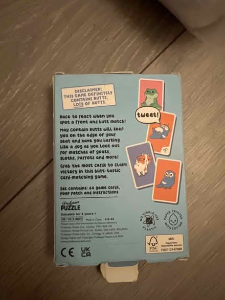 Photo of free Card game croché kit and colouring (E10 6RH) #2