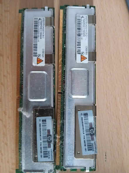Photo of free 2 x 4g. Server ram (Lexden CO3) #1