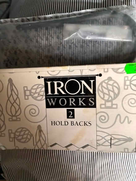 Photo of free Wrought iron finials & tie backs (Freemantle SO15) #4