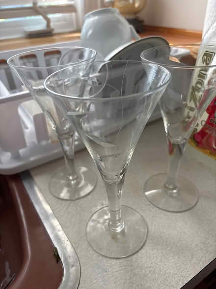 Photo of free 5 cocktail glasses (Rutherford NJ) #1