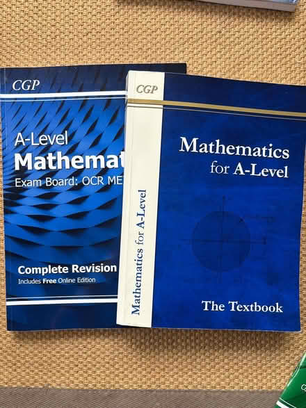 Photo of free Mathematics A-level textbooks (Central Exeter) #1