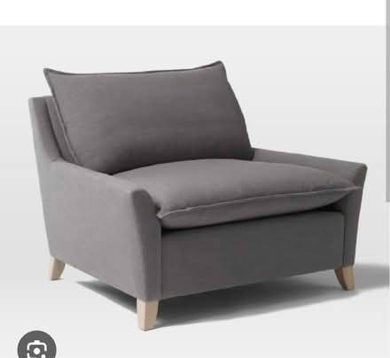 Photo of free West Elm Chair-and-a-half (Dundas St E & Greenwood Ave) #1