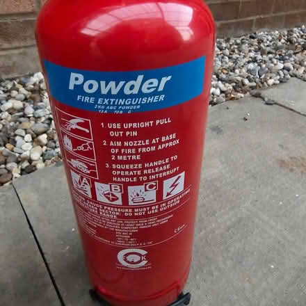 Photo of free 2 powder fire extinguishers (Cherry hinton) #4