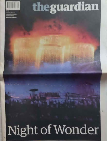 Photo of free Souvenir edition newspapers (Tufnell Park N7) #2