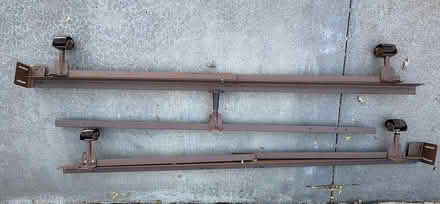 Photo of free Queen metal bed frame (Morgan Hill) #1