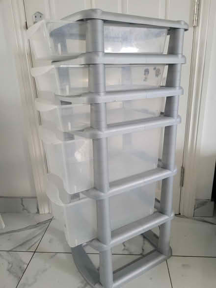 Photo of free Plastic shelves drawers (Hangerlane W5) #2