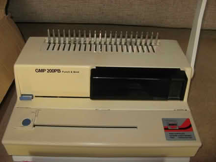 Photo of free Plastic Comb Punch and Bind Machine (St Albans AL4) #3