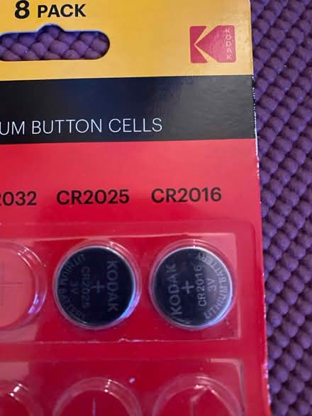 Photo of free Button batteries (SE8 Deptford) #2
