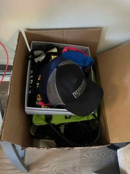 Photo of free Small box of women’s clothes& purse (Seven Trees) #1