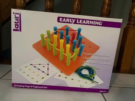 Photo of free Kids age 3+ pegs and string toy (Erin Mills and Britannia) #1