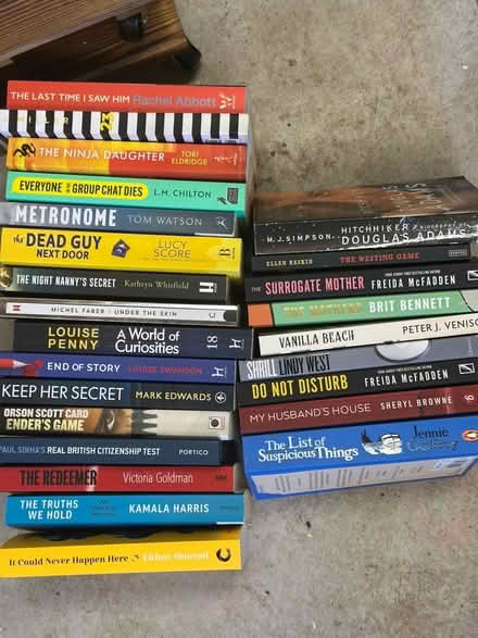 Photo of free Books (Assorted fiction/non-fiction) (Kings Langley WD4) #1