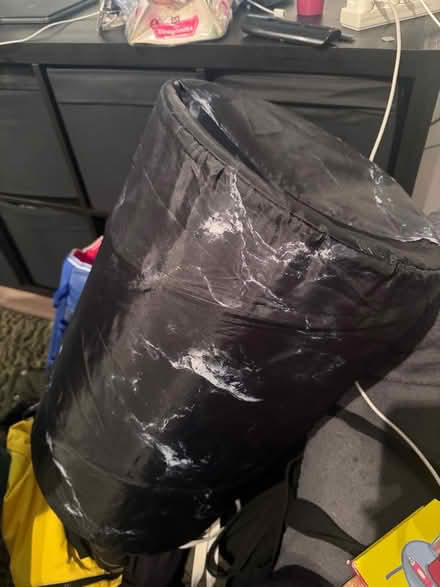 Photo of free black fabric laundry basket (Hackney Downs E5) #1