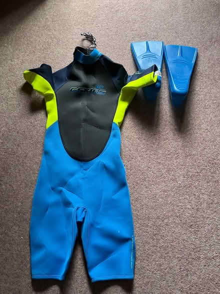 Photo of free Child's Wetsuit and flippers (Lingfield RH7) #4