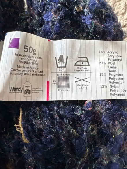 Photo of free 2 balls of yarn (Sanderstead CR2) #2