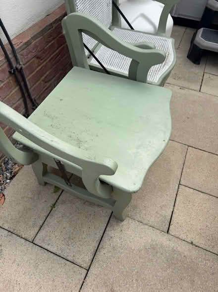 Photo of free Victorian garden chairs (Old Hall Green SG11) #3