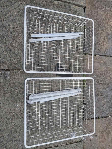 Photo of free Ikea mesh drawers x2 (London N17) #1