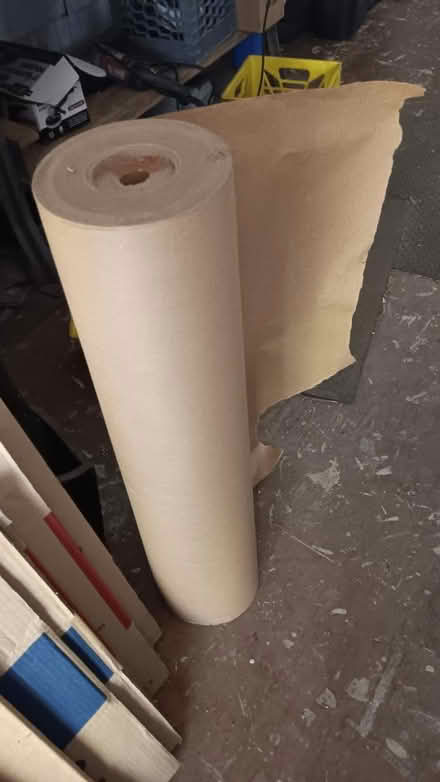 Photo of free Brown kraft paper roll (19095) #1