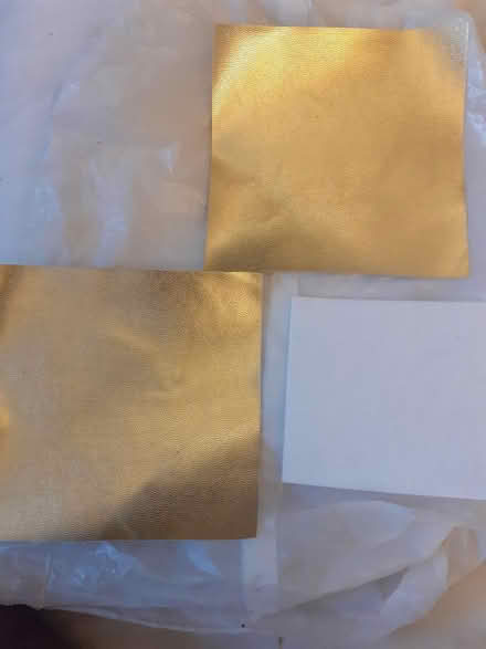 Photo of free Gold material craft kit (Birmingham City Centre B1) #3